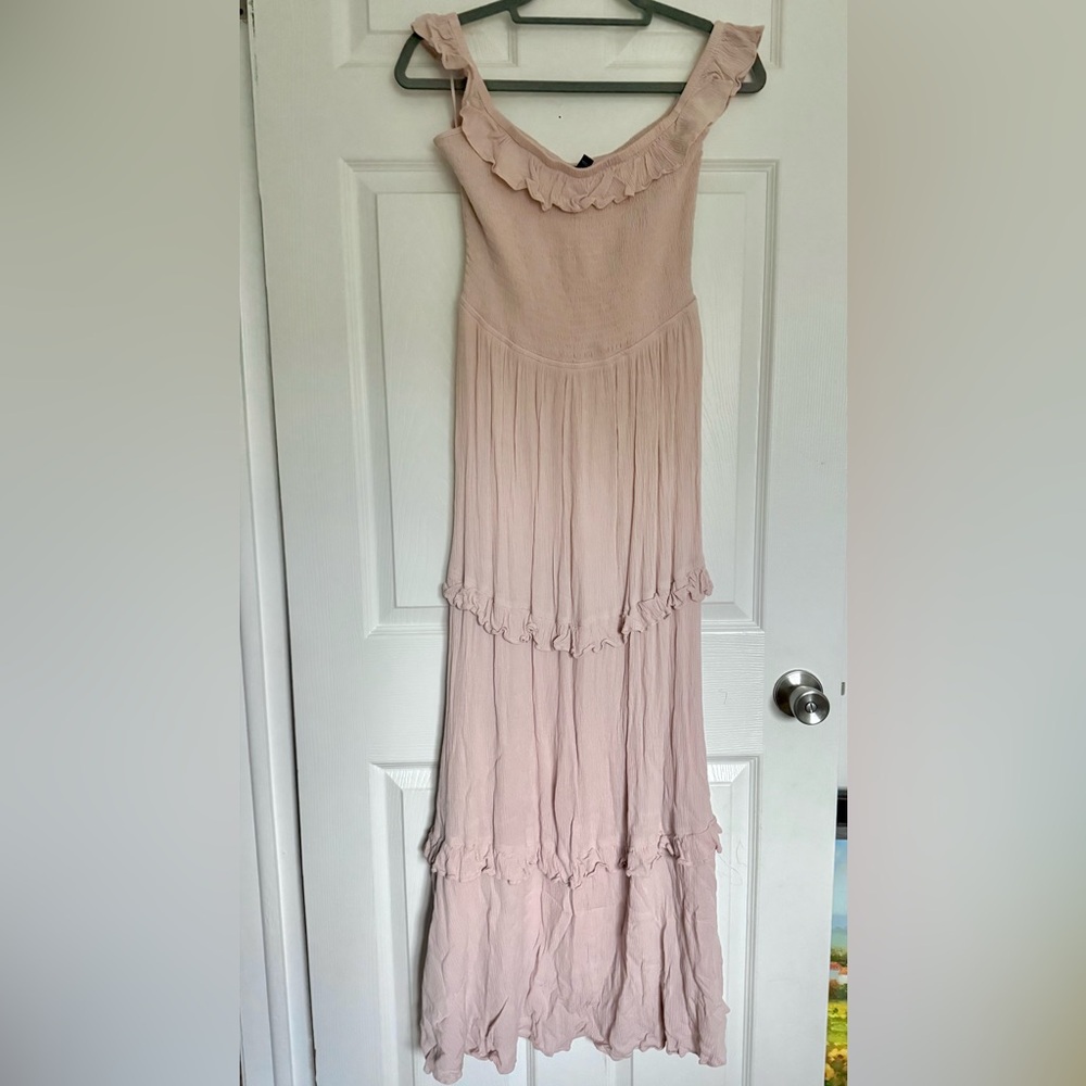 Elegant Pink Women's Dress